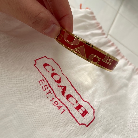 Coach Gold bangle - Picture 3 of 4